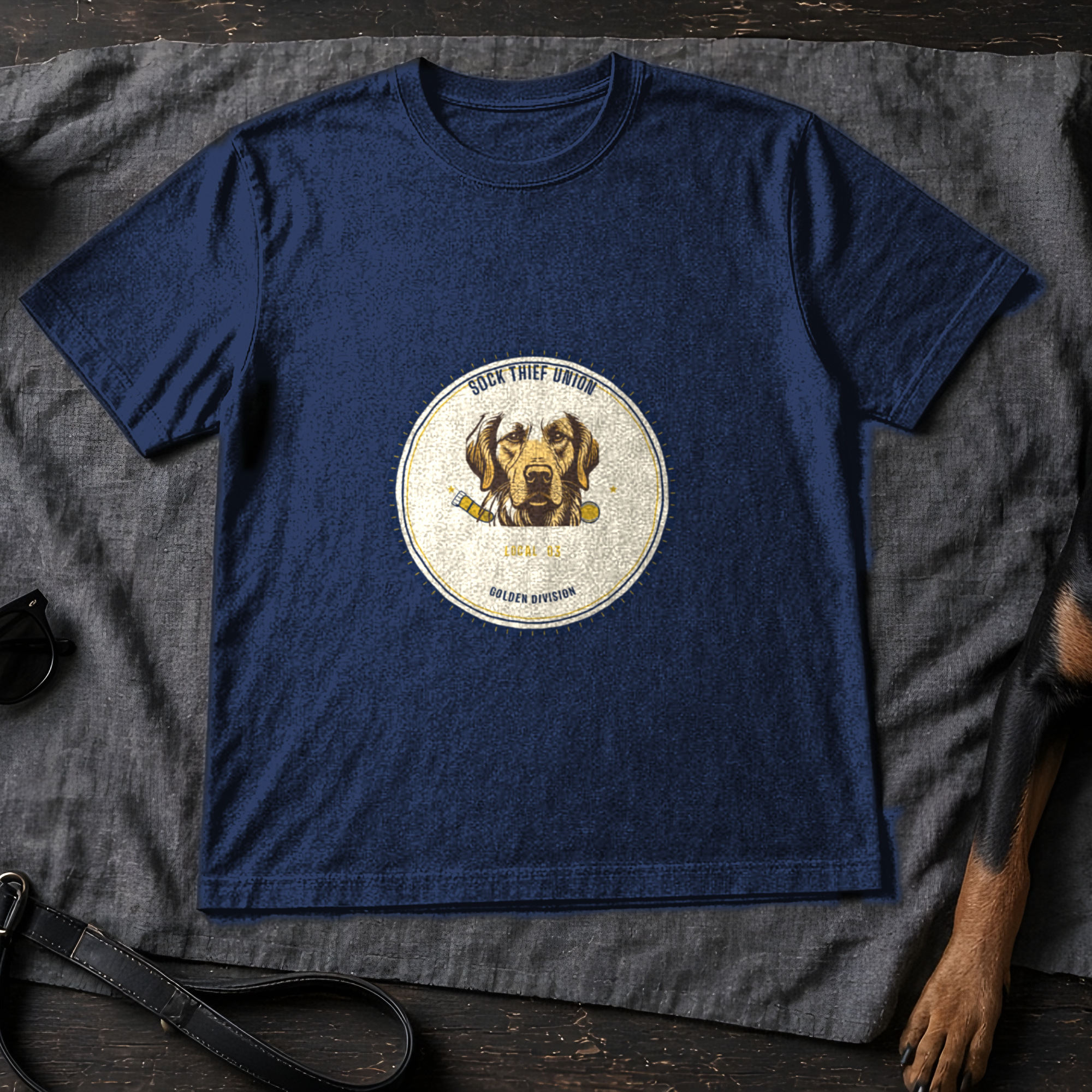 Sock Thief Union tee