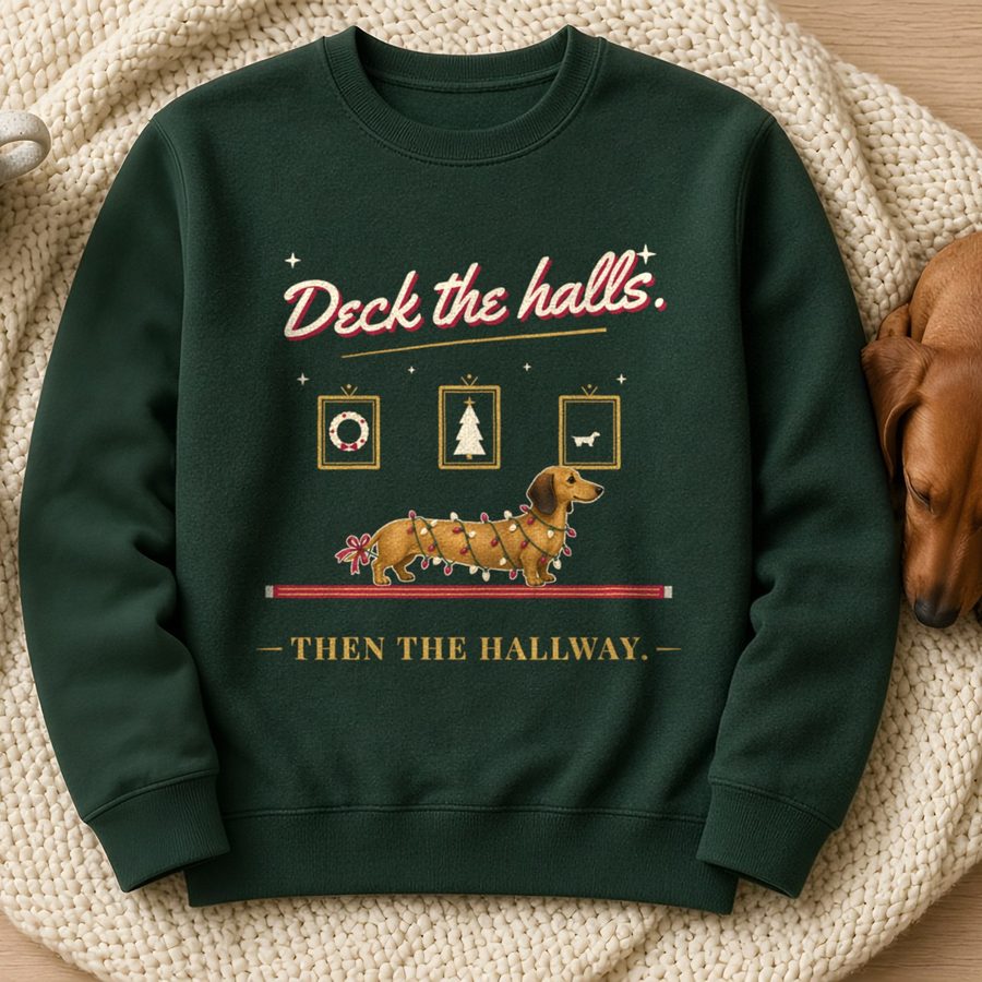 Deck the Hallway sweatshirt